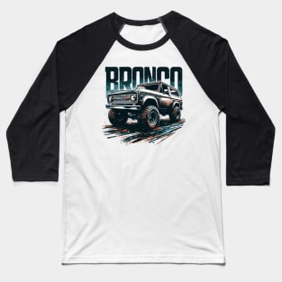 Ford Bronco Baseball T-Shirt